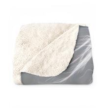 Load image into Gallery viewer, Copy of  Luxurious White Horse Sherpa Fleece Blanket
