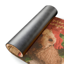 Load image into Gallery viewer, Spread Christmas Joy and Poodle Love with a Festive Poodle Lover Coconut Coir Christmas Doormat
