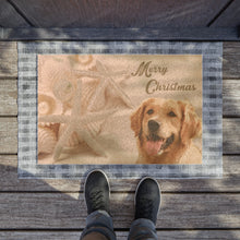Load image into Gallery viewer, Beach Christmas Doormat -
