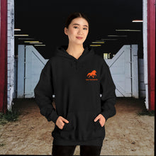 Load image into Gallery viewer, Dirty Johnnie Club Hooded Sweatshirt - One man&#39;s fight for the horses that he loves
