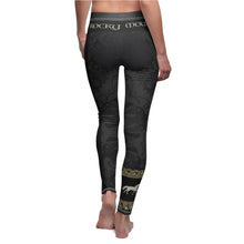 Load image into Gallery viewer, Rocky Mountain Horse Leggings in Black Lace Ghost Design
