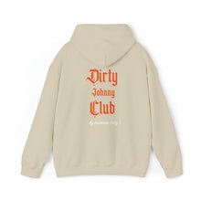 Load image into Gallery viewer, Dirty Johnnie Club Hooded Sweatshirt - One man&#39;s fight for the horses that he loves
