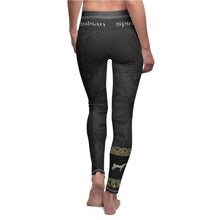 Load image into Gallery viewer, Arabian Horse Leggings - Black Ghost Lace Design
