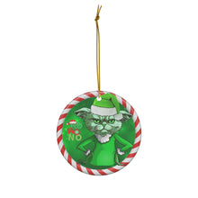 Load image into Gallery viewer, The Ultimate Grinch Christmas Ornament for Cat Lovers

