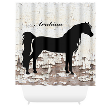 Load image into Gallery viewer, Arabian Horse Shower Curtain

