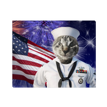 Load image into Gallery viewer, Navy Pet Canvas Wraps
