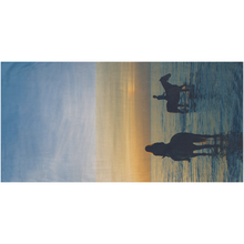 Load image into Gallery viewer, Horses at Sunset Bath Towel
