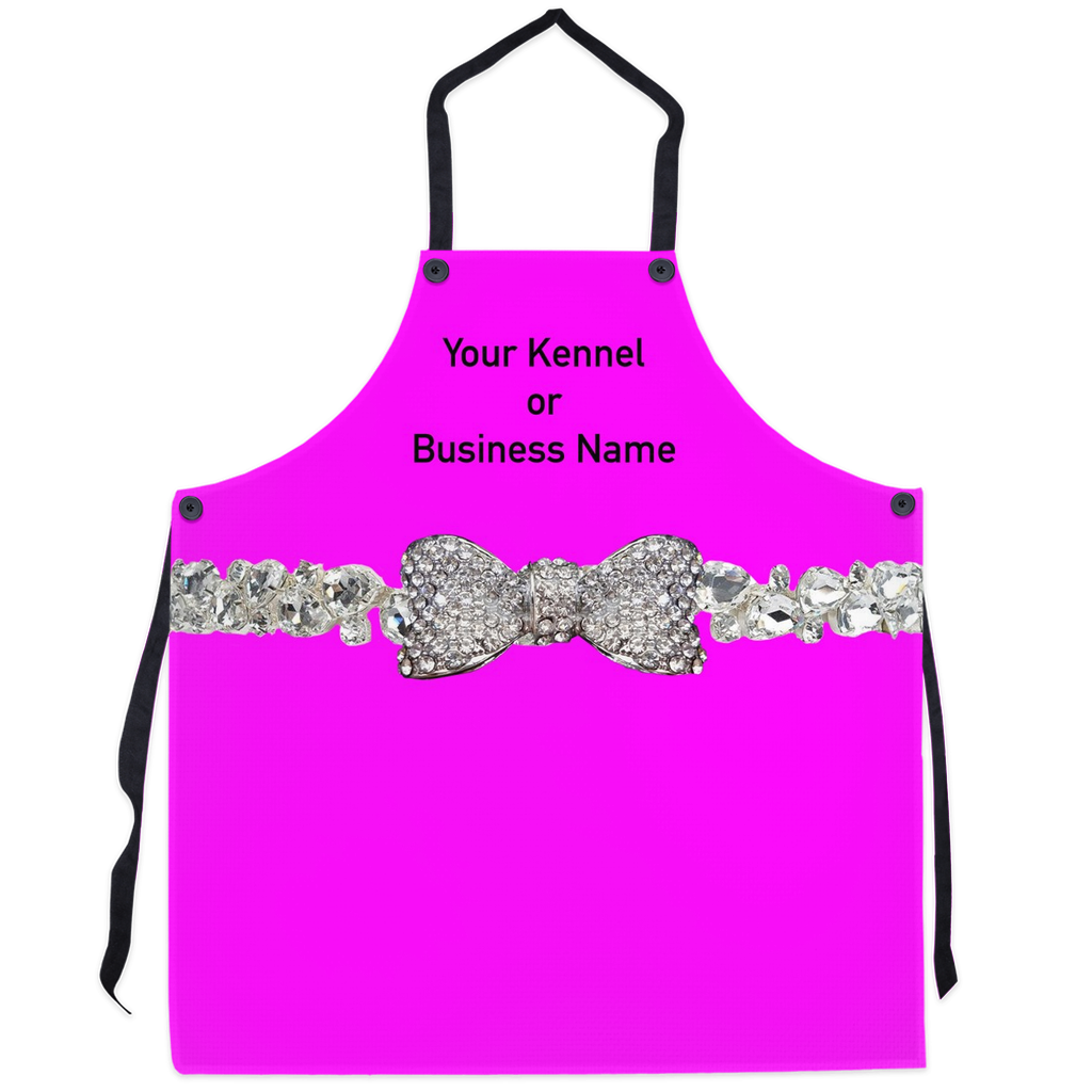 Dog Show Grooming Apron - Pink
