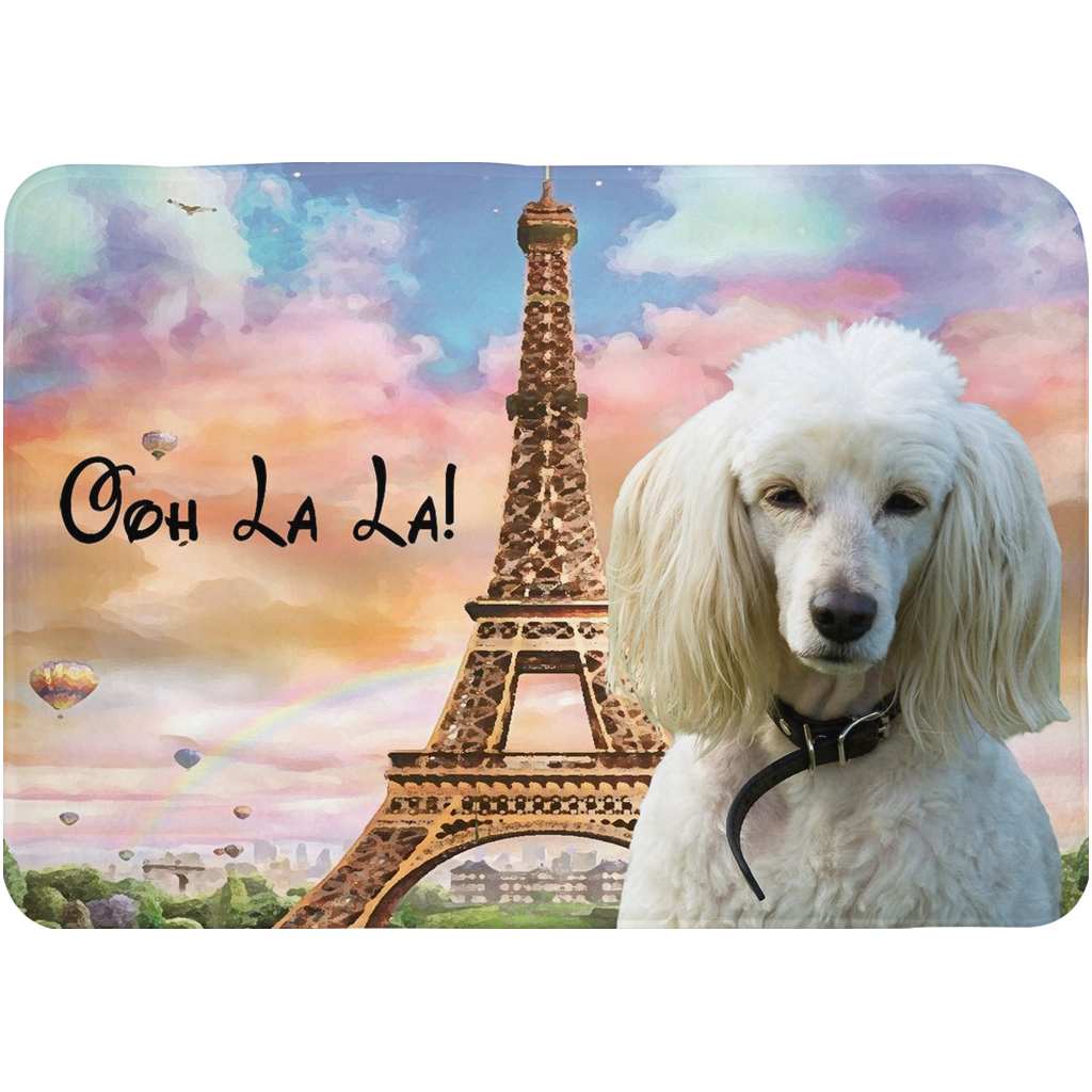 Paris Bath Mats - Customized with your Pet or As Shown