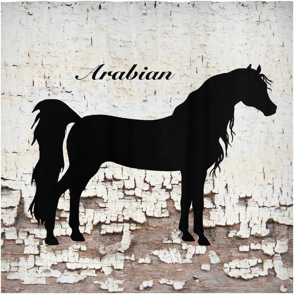 Arabian Horse Shower Curtain