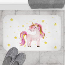 Load image into Gallery viewer, e A Unicorn  Bath Mat
