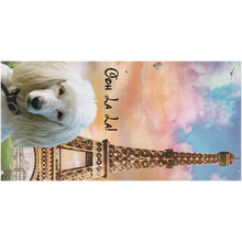 Load image into Gallery viewer, Paris Bath Towel - Cusomized with your pet or As Shown
