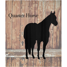 Load image into Gallery viewer, Quarter Horse Shower Curtain - Unleash Your Love for Horses with a Quarter Horse Shower Curtain
