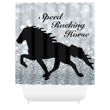 Load image into Gallery viewer, Speed Racking Horse Shower Curtain
