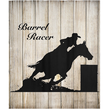 Load image into Gallery viewer, Barrel Racer Horse Shower Curtain - Transform Your Bathroom into a Western Wonderland with a Barrel Racer Horse Shower Curtain
