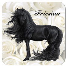 Load image into Gallery viewer, Friesian Horse Coasters
