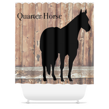 Load image into Gallery viewer, Quarter Horse Shower Curtain
