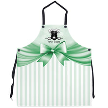 Load image into Gallery viewer, Dog Grooming Apron - Logo Green
