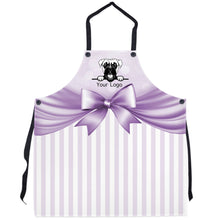 Load image into Gallery viewer, Dog Grooming Apron - Logo Purple
