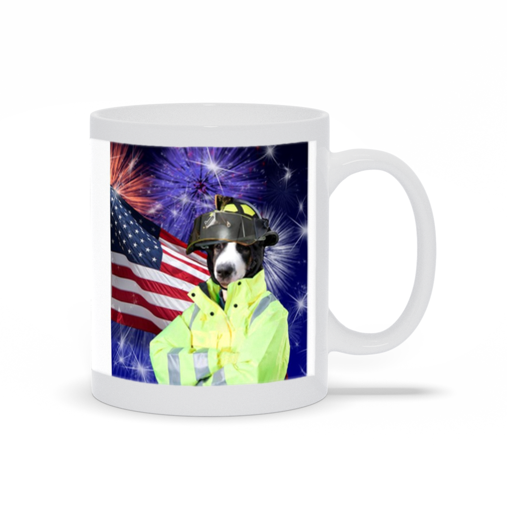 Firefighter Pet Mug