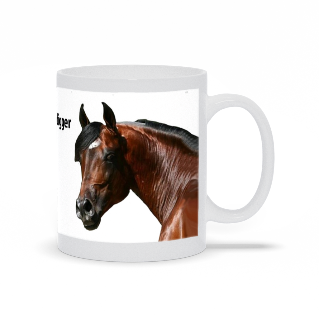 Personalized Mugs - Dog mugs, cat coffee mugs, horse mug with YOUR PET's PHOTO and NAME