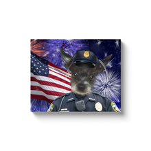 Load image into Gallery viewer, Police Pet Canvas Wrap
