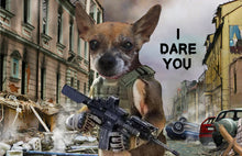Load image into Gallery viewer, Rambo personalized dog gifts placemat
